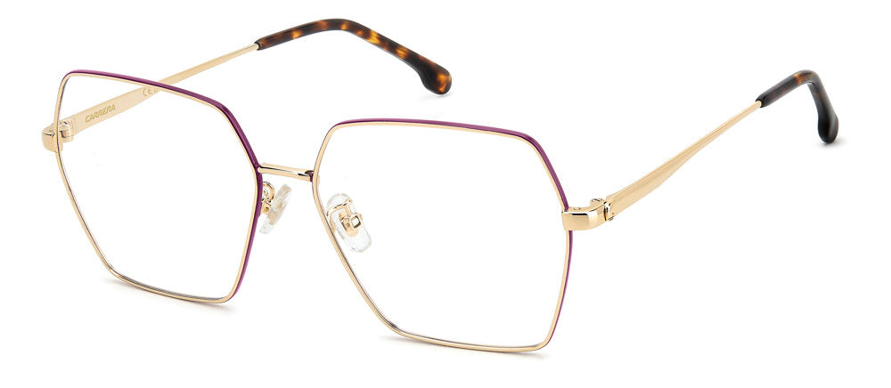 Carrera 3061 VO1 Gold Plum Square Women's Eyeglasses