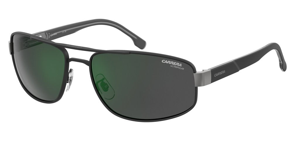 Carrera C Flex 11/G/S 003Q3 Matte Black Navigator Polarized Men's Sunglasses