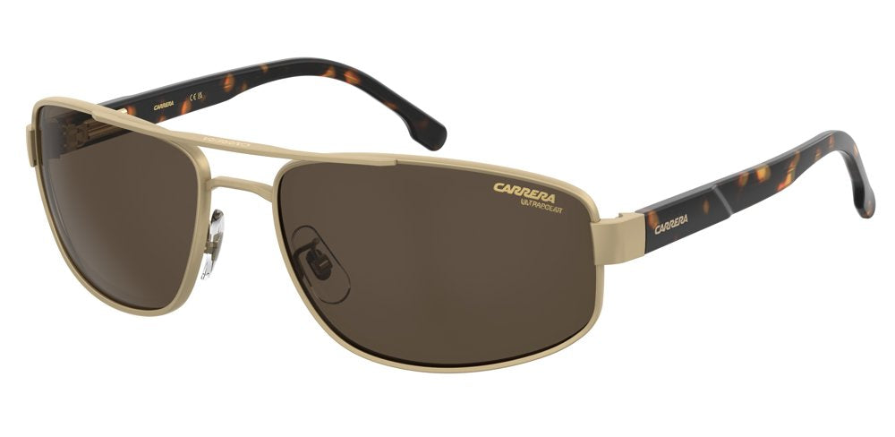 Carrera C Flex 11/G/S AOZ70 Matte Gold Navigator Men's Sunglasses