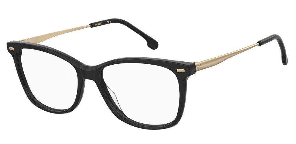 Carrera 3065 807 Black Rectangular Women's Eyeglasses