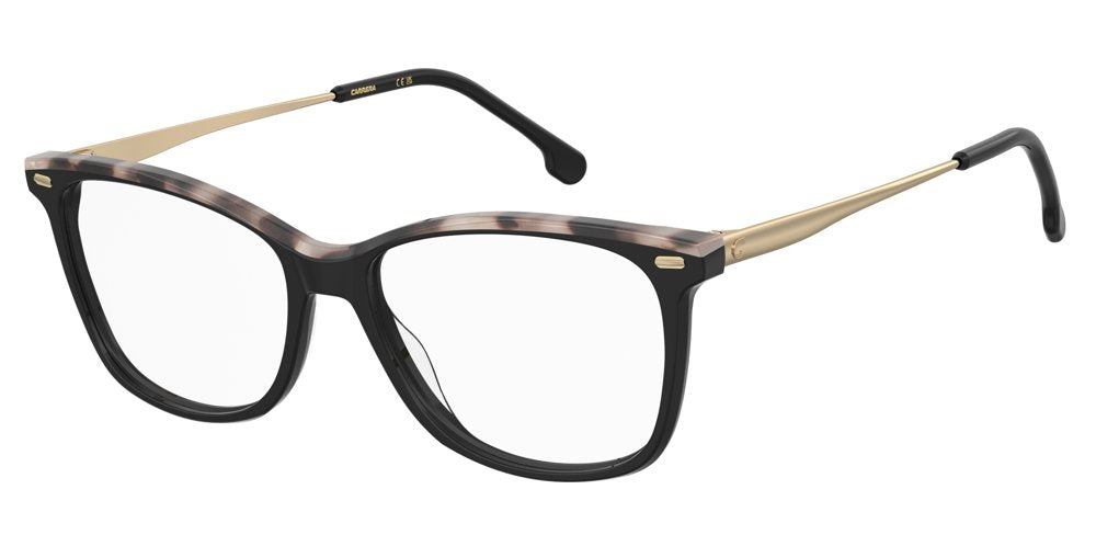 Carrera 3065 WR7 Black Havana Rectangular Women's Eyeglasses