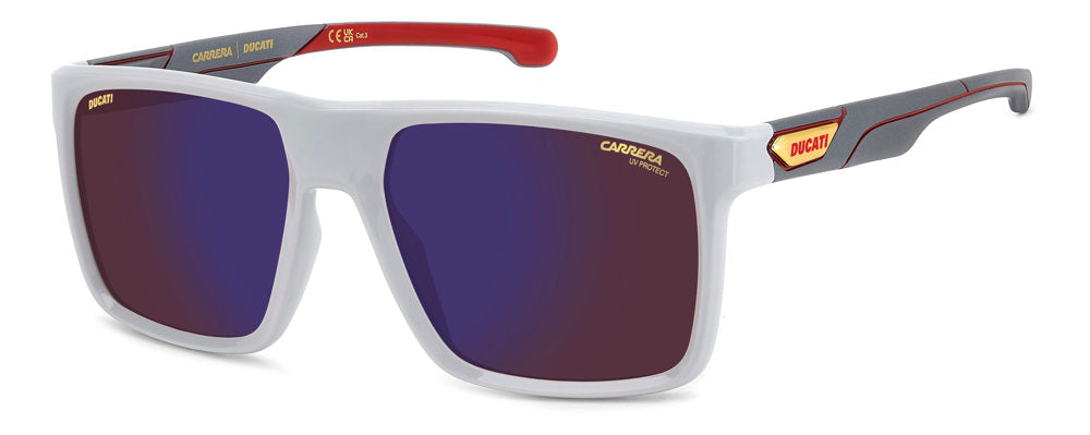 Carrera Ducati Carduc 049/S 268Z0 Grey Red G Rectangular Men's Sunglasses