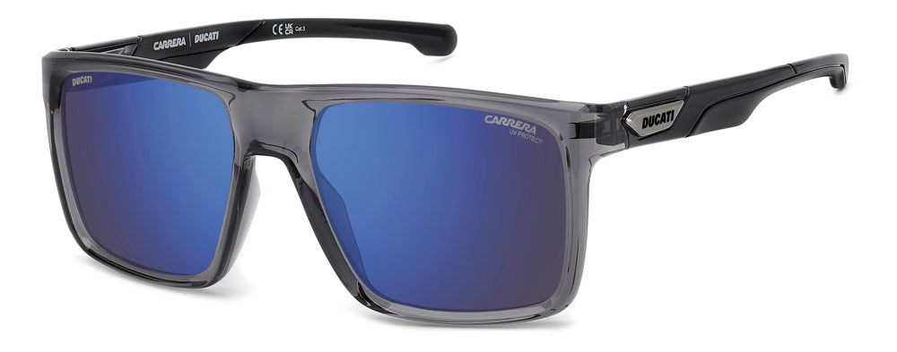 Carrera Ducati Carduc 049/S KB7XT Grey Rectangular Men's Sunglasses