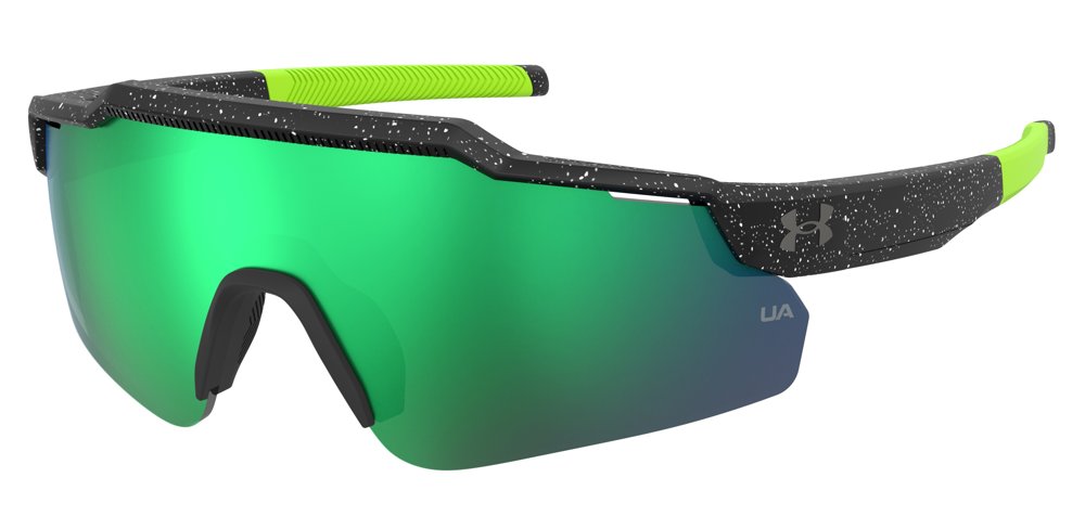 Under Armour UA Levelup JR 03KZ9 PTTRBKWHT Half Rim Mask Sunglasses