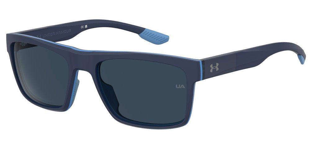 Under Armour UA ACETECH 737KU BLUE MULT Rectangular Unisex Sunglasses