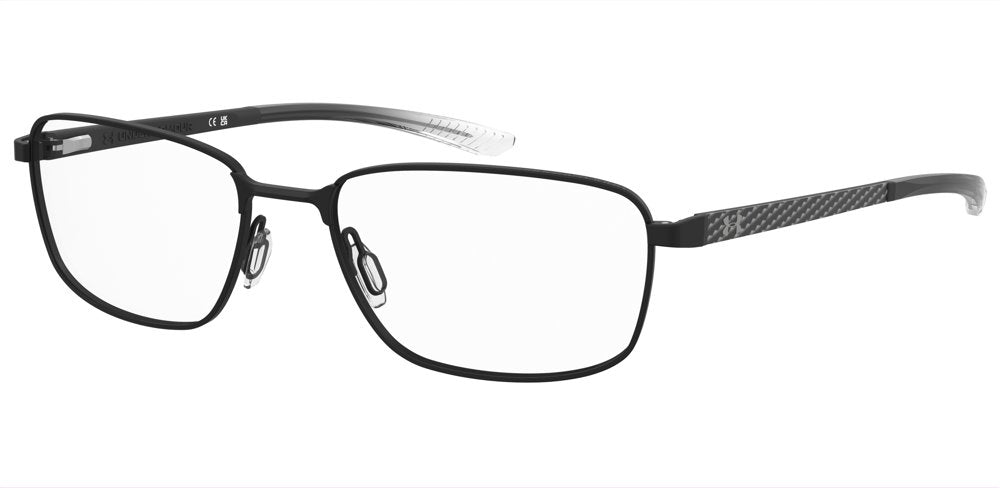 Under Armour UA 5089/G 003 Matte Black Full Rim Rectangular Eyeglasses