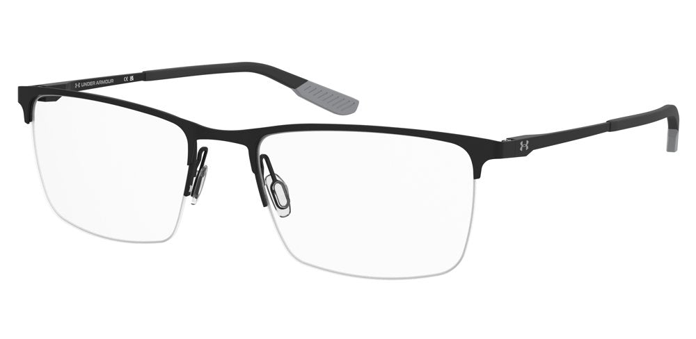 Under Armour UA 5091XL/G 003 Matte Black Half Rim Rectangular Eyeglasses