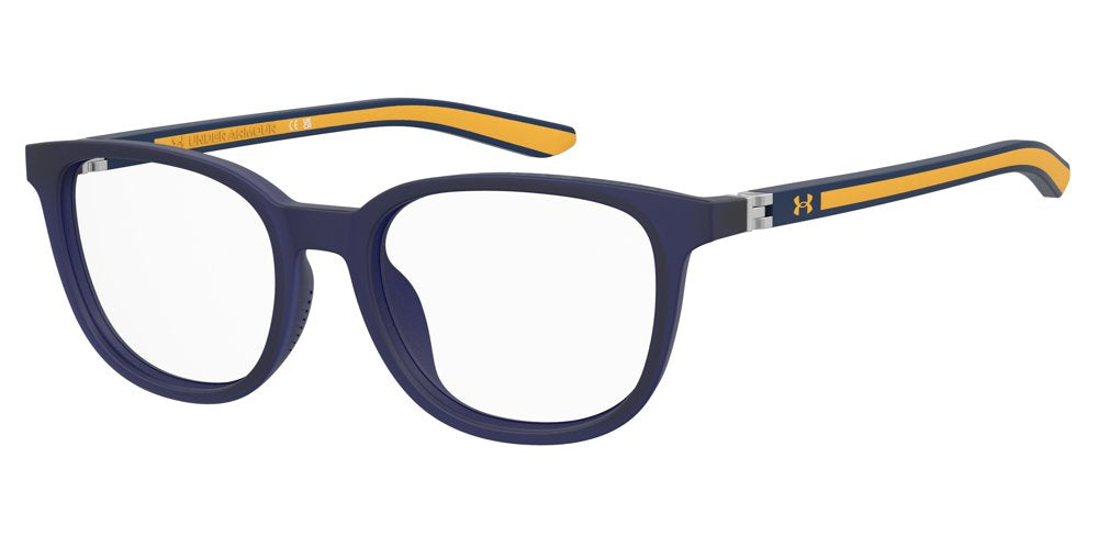 Under Armour UA 9018 KY2 BLUE GOLD Square Boys' Eyeglasses
