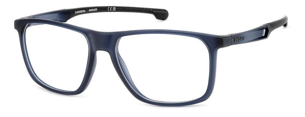 Carrera Ducati Carduc 053 FLL MTT Blue M Rectangular Men's Eyeglasses