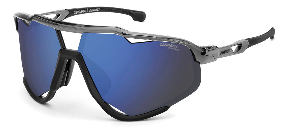 Carrera Ducati Carduc 055/S KB7XT Grey Rectangular Men's Sunglasses