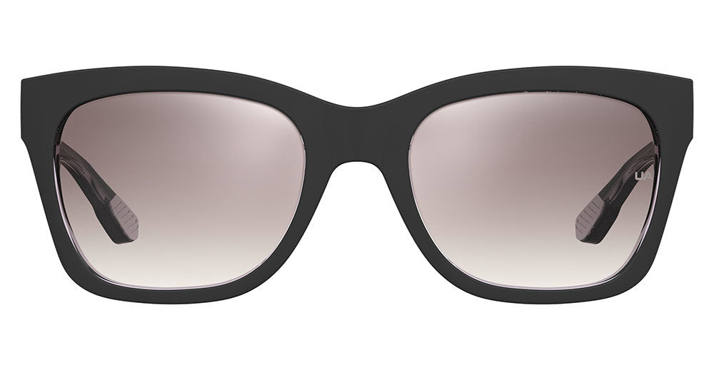 Under Armour UA Dime 08ANQ Black Grey Full Rim Cat Eye Sunglasses