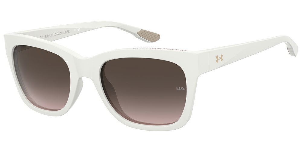 Under Armour UA DIME TFEHA WHTE BEIG Cat Eye Women's Sunglasses