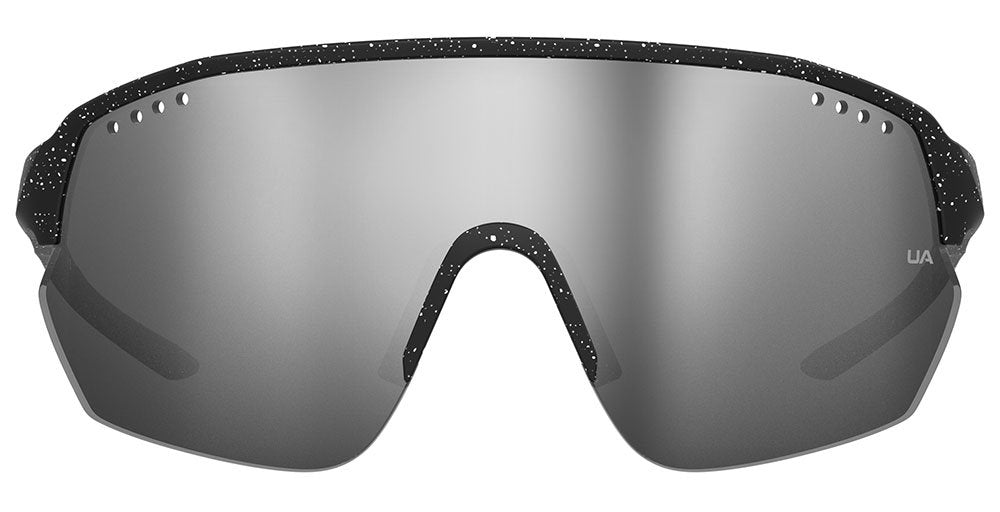 Under Armour UA Gameday II/G 03KT4 Pattern Black White Half Rim Mask Sunglasses