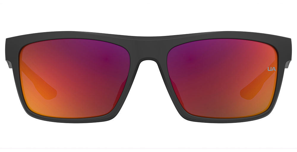 Under Armour UA ACETECH/F BLXMI MT BLK RD Rectangular Unisex Sunglasses