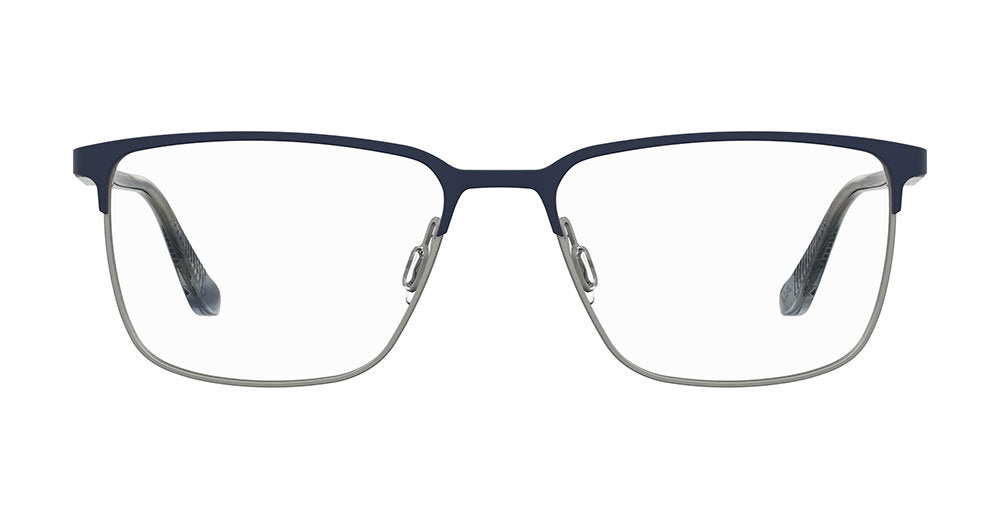Under Armour UA 5094/G 3XJ Blue Grey Horn Full Rim Square Eyeglasses
