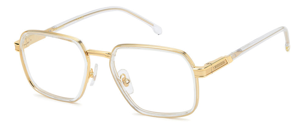 Carrera 1144 REJ CRYS Gold Square Men's Eyeglasses