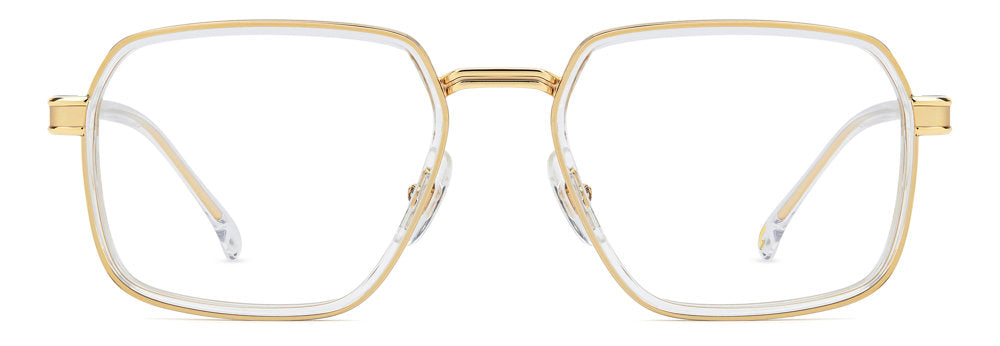 Carrera 1144 REJ CRYS Gold Square Men's Eyeglasses