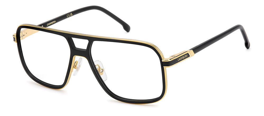 Carrera 1143 003 MTT Black Men's Aviator Eyeglasses
