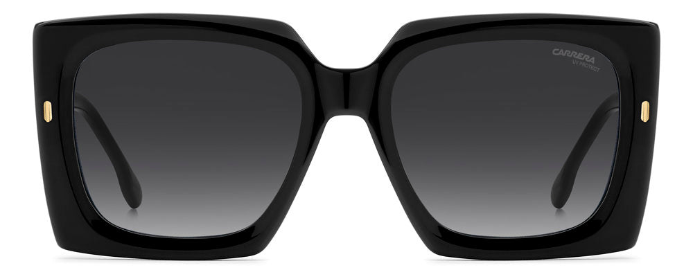 Carrera 3072/S 8079O BLACK Rectangular Women's Sunglasses