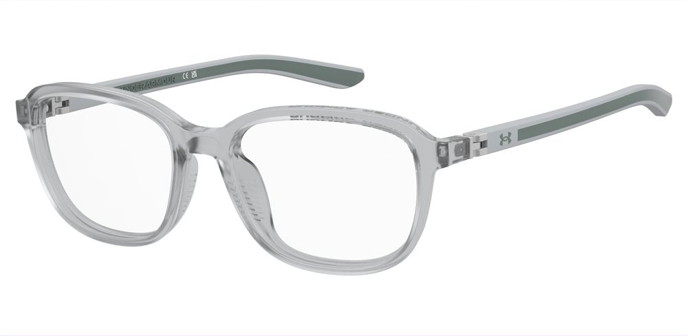 Under Armour UA 9019 3U5 GRY GREEN Square Boys' Eyeglasses