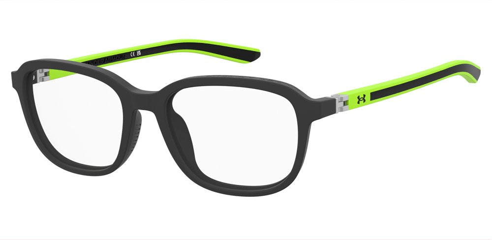 Under Armour UA 9019 7ZJ BLCKGREEN Square Boys' Eyeglasses