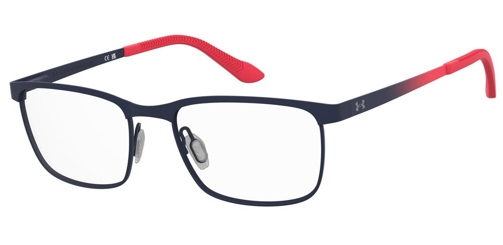 Under Armour UA 9020 8RU BL RD Rectangular Boys' Eyeglasses