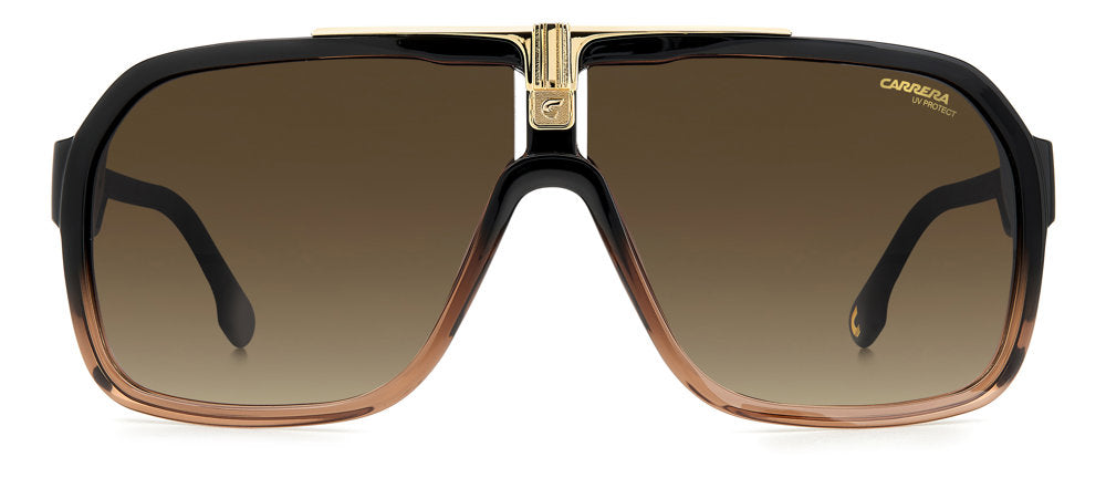 Carrera Carrera 1014/S R60HA Black Brown Navigator Men's Sunglasses