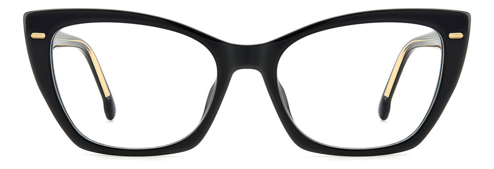 Carrera 3036 807 Black Cat Eye Women's Eyeglasses