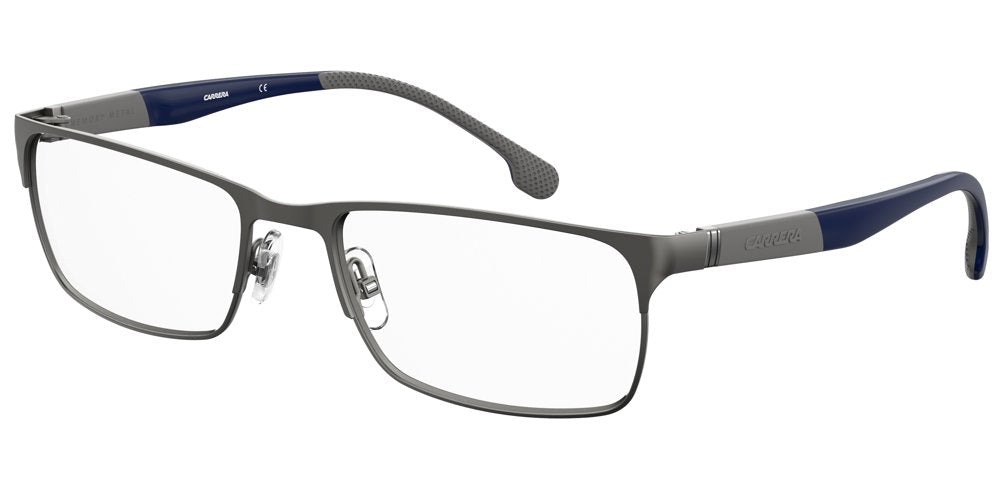 Carrera 8849 9T9 MTRUTHBLU Rectangular Men's Eyeglasses