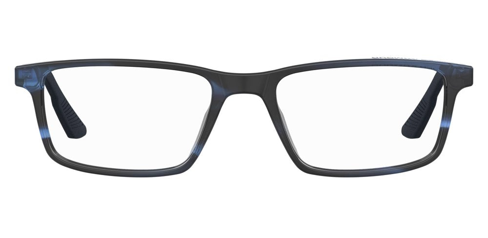 Under Armour UA 5009 38I Blue Horn Full Rim Rectangular Eyeglasses