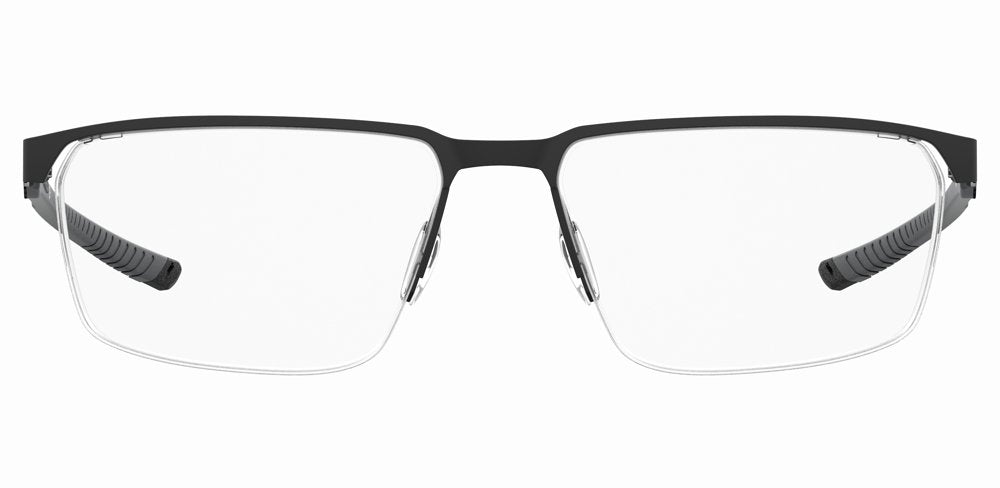 Under Armour UA 5049/G 08A Black Grey Rectangular Men's Eyeglasses