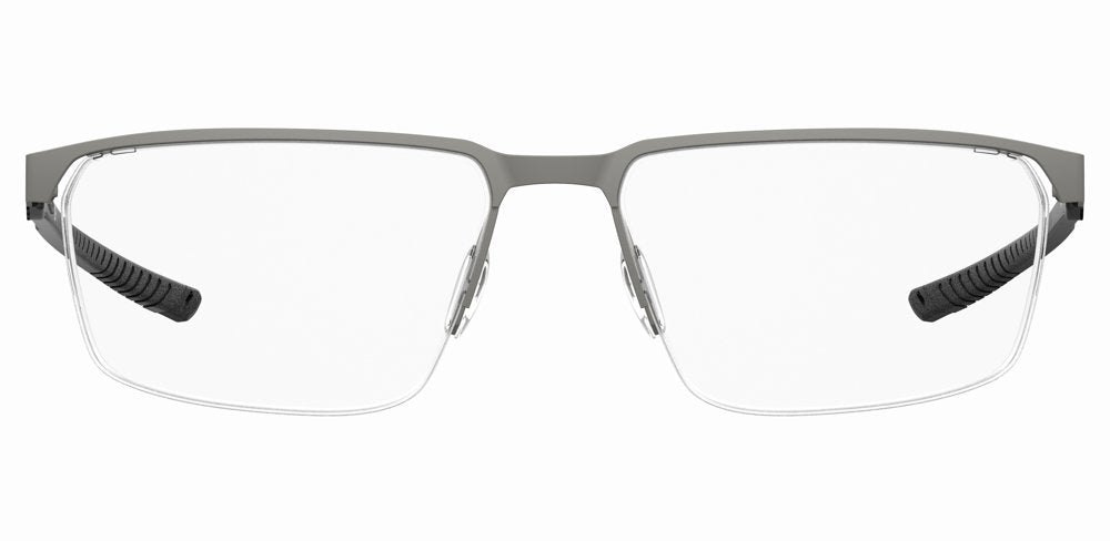 Under Armour UA 5049/G 5MO Matte Dark Ruthenium Black Rectangular Men's Eyeglasses