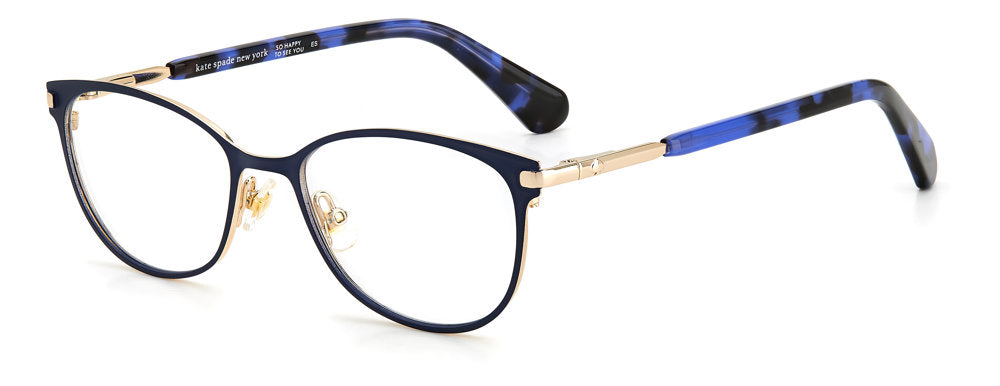 Kate Spade Jabria PJP Blue Cat Eye Women's Eyeglasses