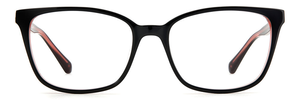 Kate Spade Davina 3H2 Black Pink Square Women's Eyeglasses