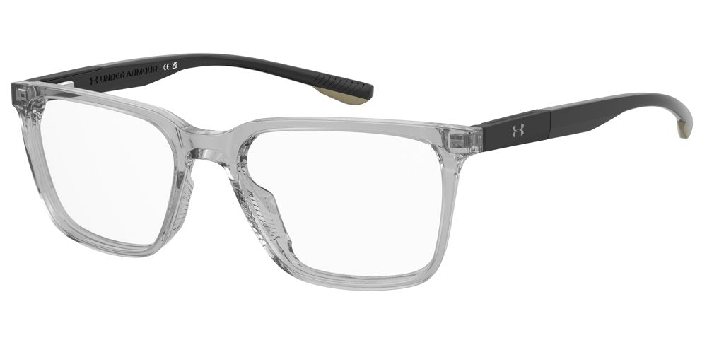 Under Armour UA 5087 63M Crystal Grey Full Rim Rectangular Eyeglasses