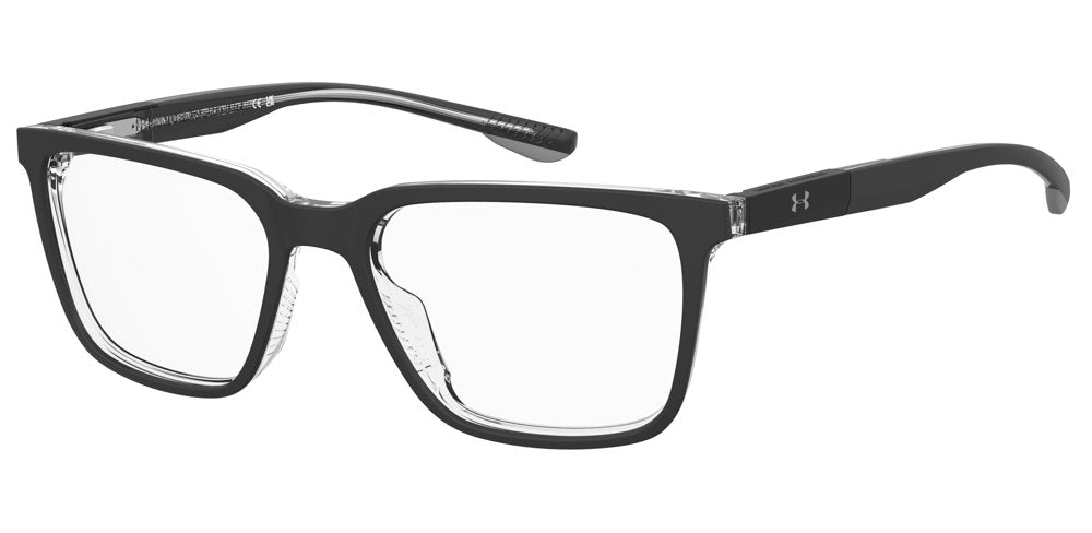 Under Armour UA 5087 7C5 Black Crystal Rectangular Men's Eyeglasses