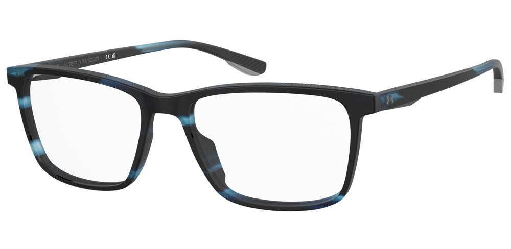 Under Armour UA 5090XL/G 38I Blue Horn Full Rim Rectangular Eyeglasses
