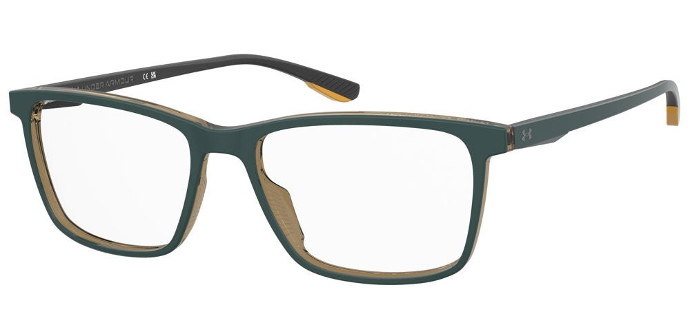 Under Armour UA 5090XL/G 4N7 GREEN BEIG Rectangular Men's Eyeglasses