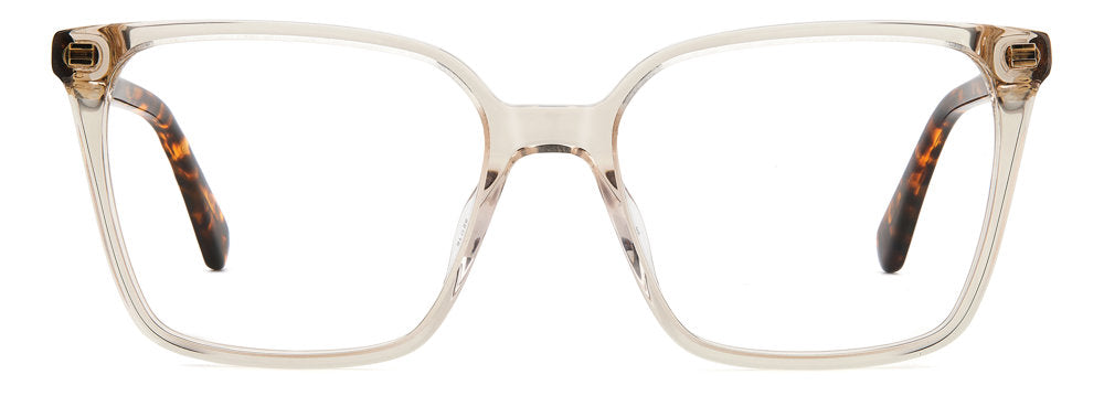 Kate Spade Everleigh 10A Beige Square Women's Eyeglasses