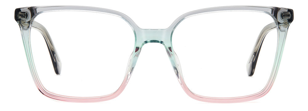 Kate Spade Everleigh 3U5 Grey Green Square Women's Eyeglasses