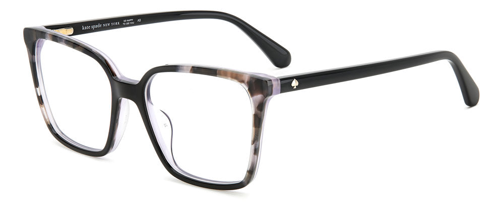 Kate Spade Everleigh 807 Black Square Women's Eyeglasses
