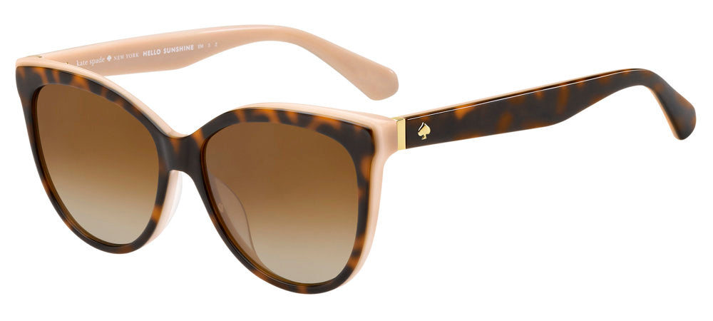 Kate Spade Daesha/S 0T4LA Havana Pink Cat Eye Women's Sunglasses
