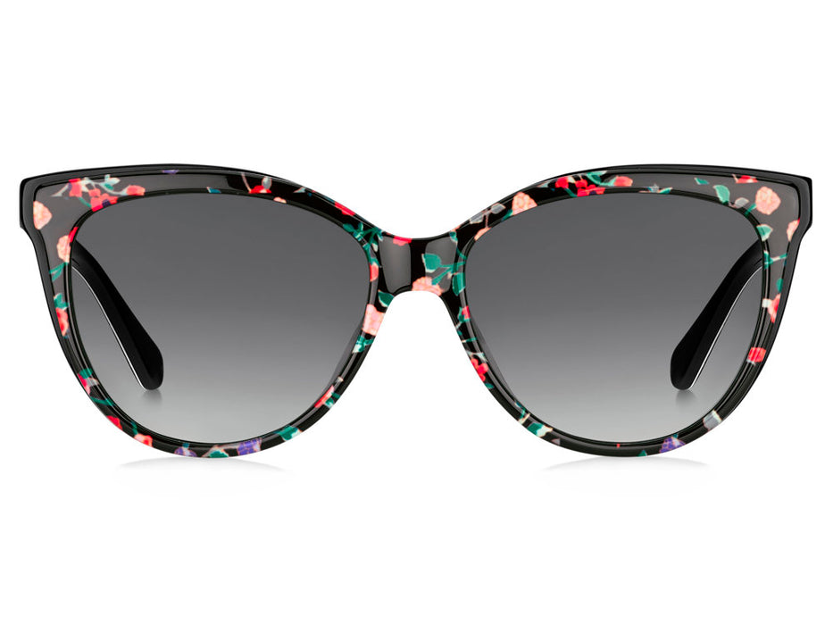Kate Spade Daesha/S 7RM9O Pattern Black Cat Eye Women's Sunglasses