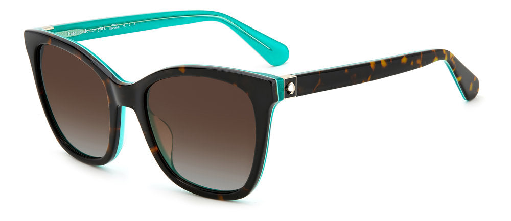 Kate Spade Desi/S 086LA Havana Cat Eye Women's Sunglasses