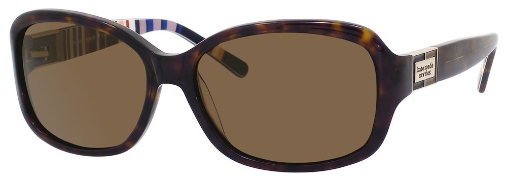 Kate Spade Annika/P/S EBPSP Tor Strip Women's Polarized Sunglasses