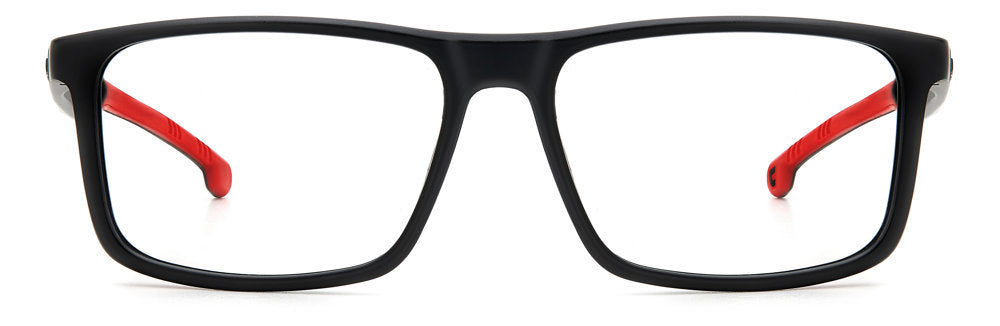 Carrera Ducati Carduc 024 OIT Black Red Rectangular Men's Eyeglasses
