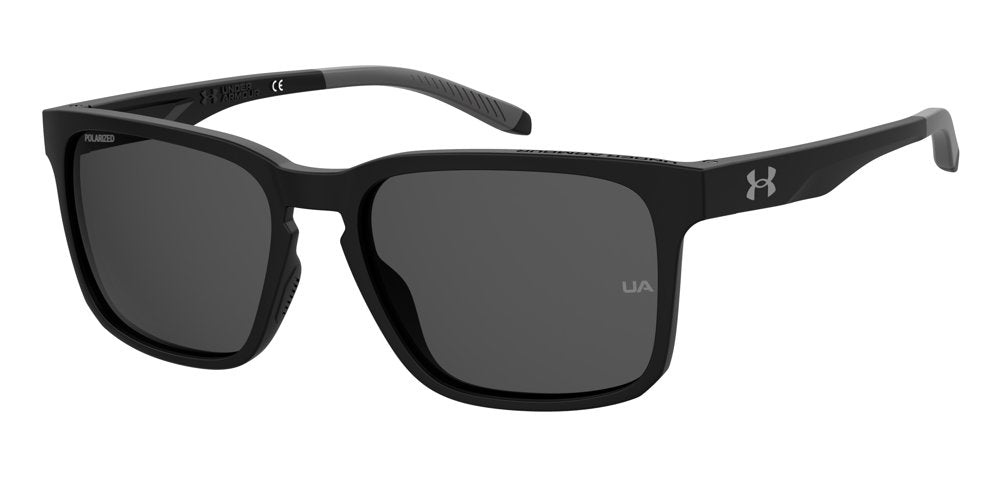 Under Armour UA ASSIST 2 08AM9 BLACKGREY Rectangular Men's Sunglasses