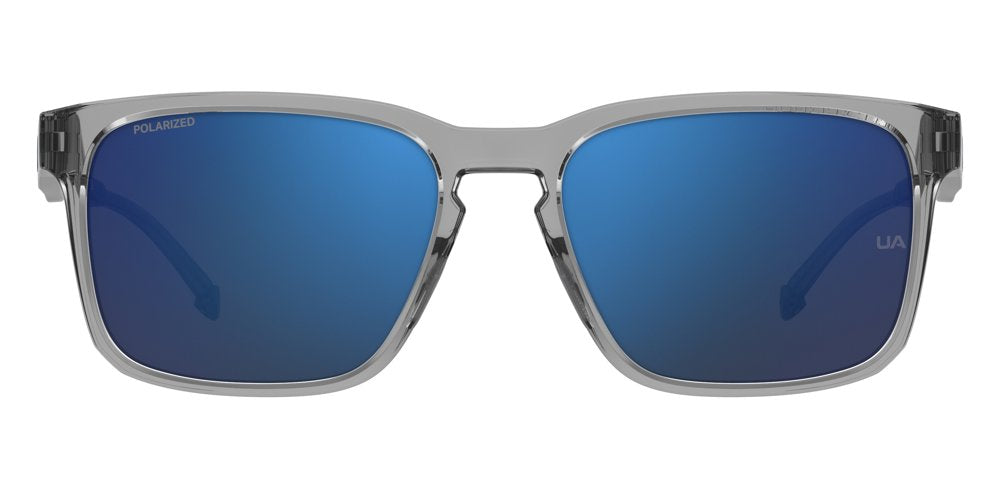 Under Armour UA ASSIST 2 09VJY GREY BLUE Rectangular Men's Sunglasses