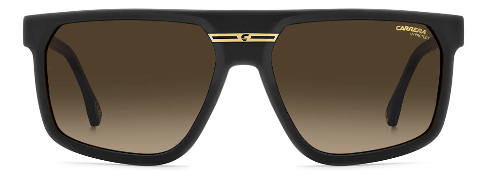 Carrera Victory C 14/S 00386 Matte Black Square Flat Top Men's Sunglasses