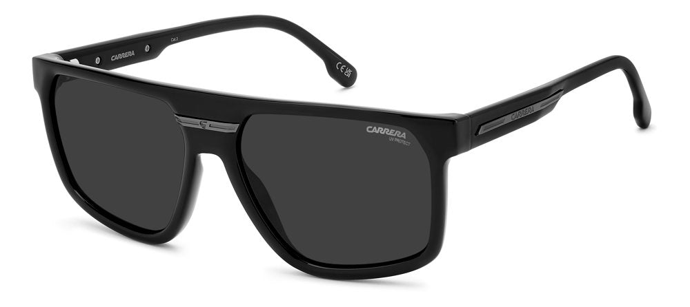 Carrera Victory C 14/S 807IR Black Square Flat Top Men's Sunglasses